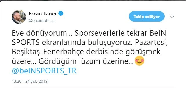 Beşiktaş Fenerbahçe derbisini sürpriz isim anlatacak